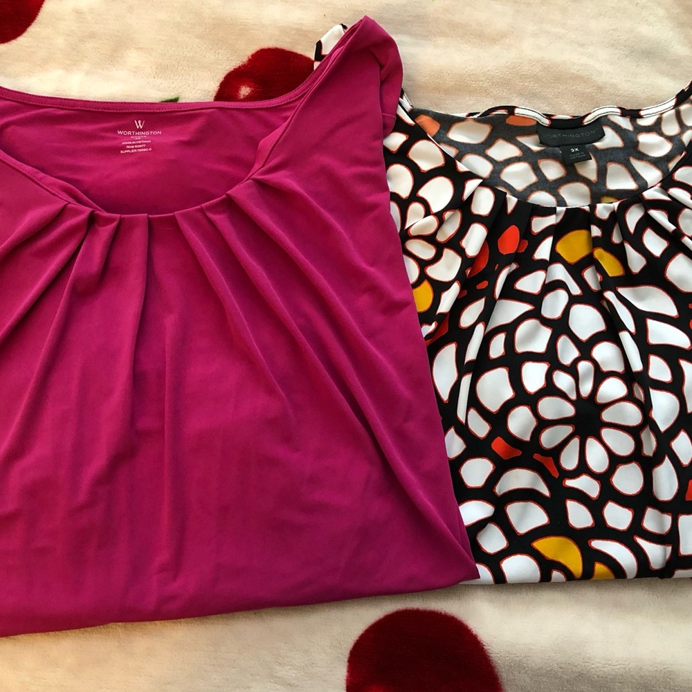 2 piece Worthington Lot 3X Women’s Plus